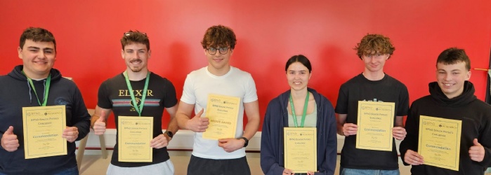Exmouth students celebrating success